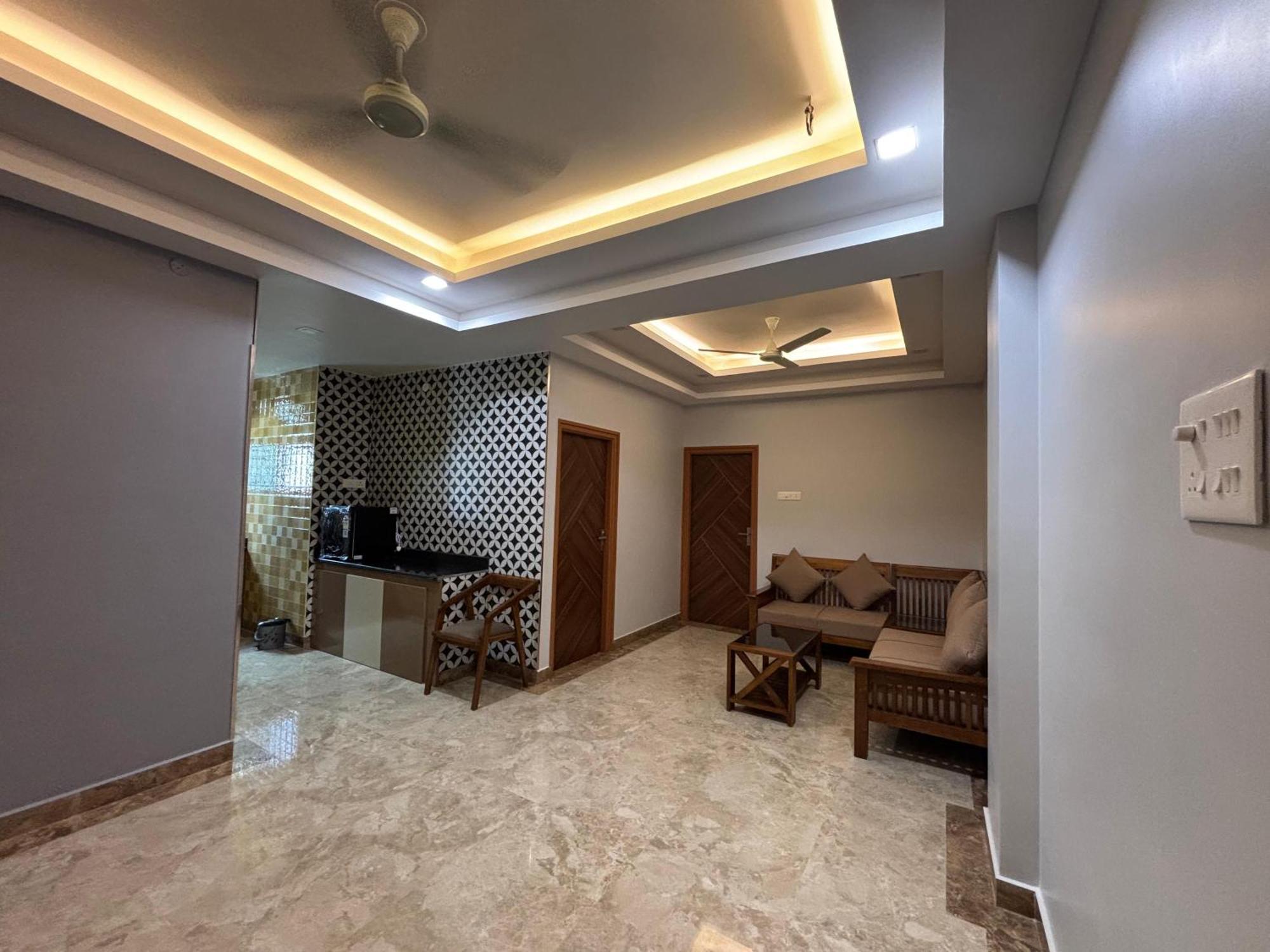Tiruchirappalli Srirangam Nandavanam Service Apartments מראה חיצוני תמונה